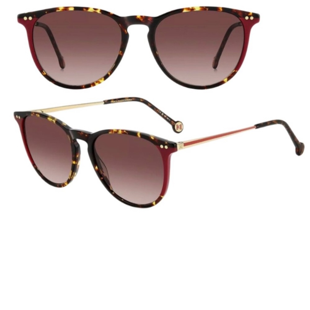 Carolina Harrera Havana Sunglasses.